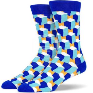 Medias Soxy 3D Blue Cube