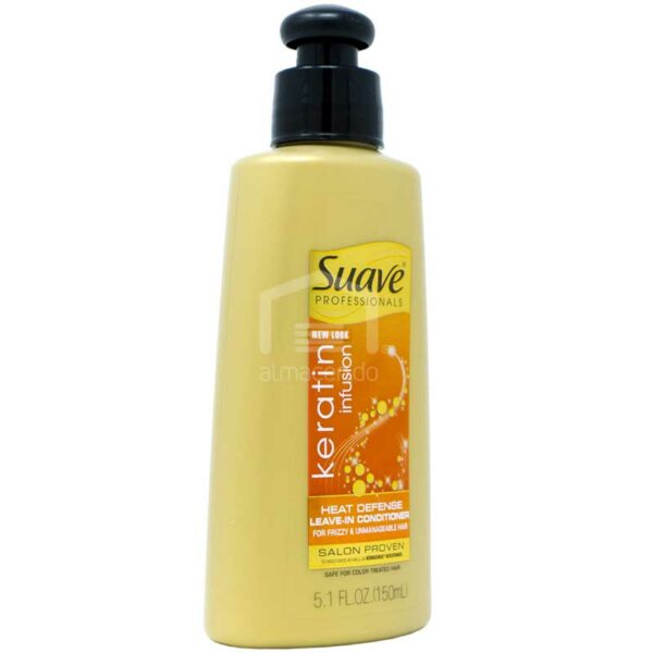 Acondicionador Leave-In Suave Professionals Infusión Keratina, 5.1 oz
