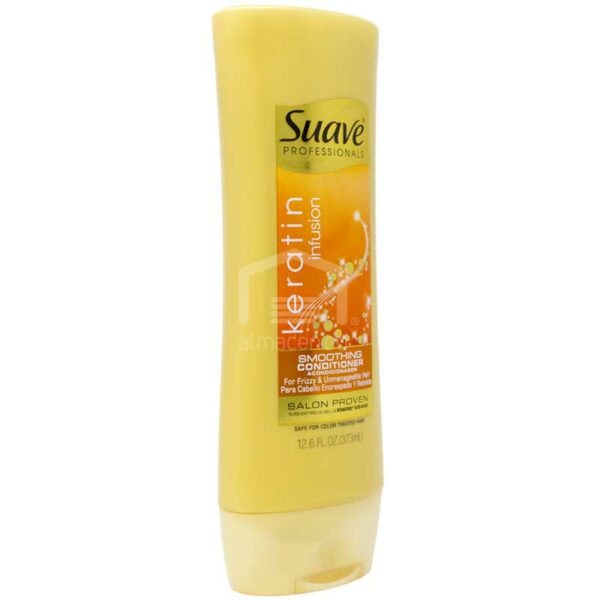 Acondicionador Suave Professionals Suavizante Infusión Keratina, 12.6 oz