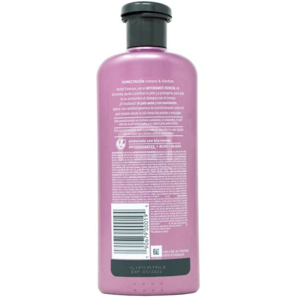 Acondicionador-hidratante-Herbal-Essences-Rosemary-_-Herbs_-400ml-Back Acondicionador hidratante Herbal Essences Rosemary & Herbs, 400 ml
