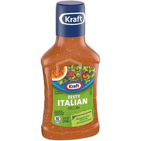 Aderezo Kraft Picante Italiano, 8 oz