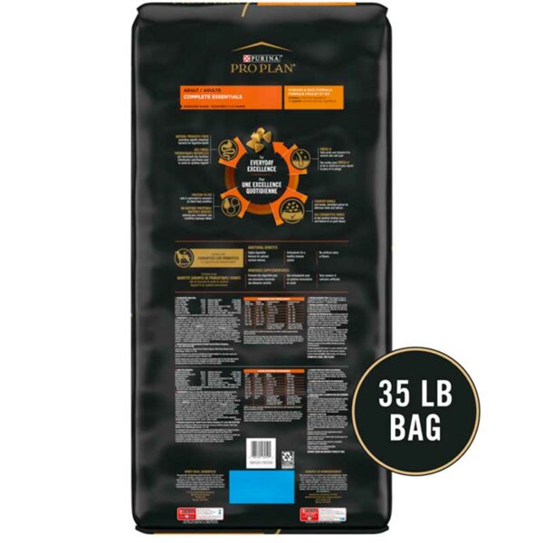 Alimento Seco para Perro Adulto Purina Pro Plan Fórmula Triturada de Pollo y Arroz, 35 lbs