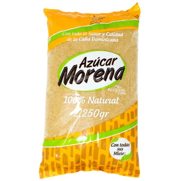 Azúcar Morena Dominicana Cristal de Caña, 5 lbs