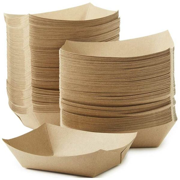 Barquito Cartón Kraft Bionature Hot Dog