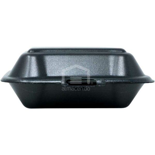 Bandeja Foam 8" x 8" Negra sin División Plastifar 200 uds