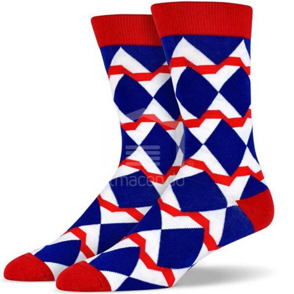 Medias Soxy Blue Big Diamonds