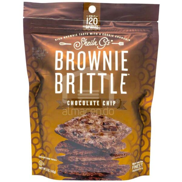 Brownie Brittle Sheila G's Chispas de Chocolate, 5 oz