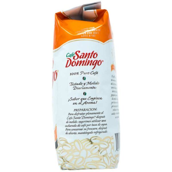 Café Santo Domingo Caracolillo Molido, 1 lb