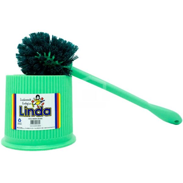 Cepillo de Inodoro con Base Linda
