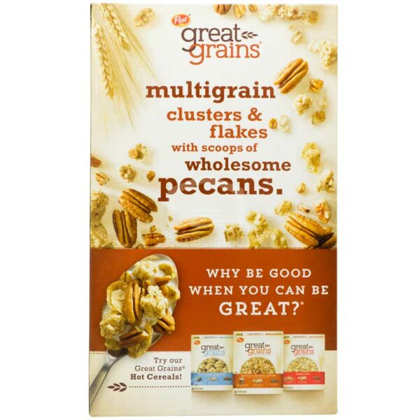 Cereal Post Great Grains Pecan Crujiente, 1lb