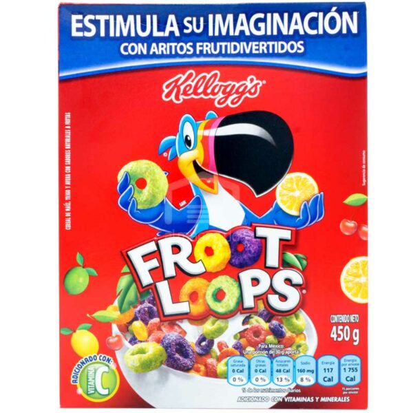 Cereal Kellogg's Froot Loops, 410 g