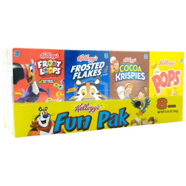 Cereal Kellogg's Paquete Divertido, 243 g (8 uds)