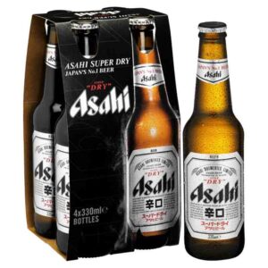 Cerveza Asahi Super Dry, 11.2 oz