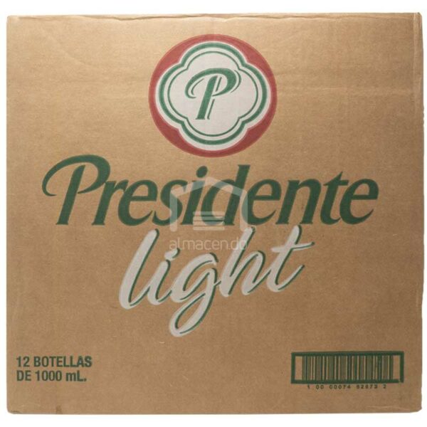 Cerveza Presidente Light Jumbo, 33 oz Caja (12 uds)