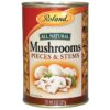 Champiñones Roland Rebanados, 8 oz