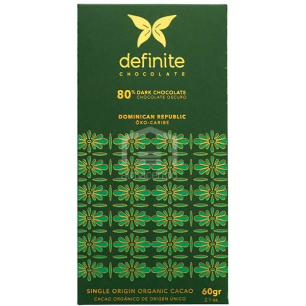 Chocolate Oscuro Öko Caribe al 80%, 60 g