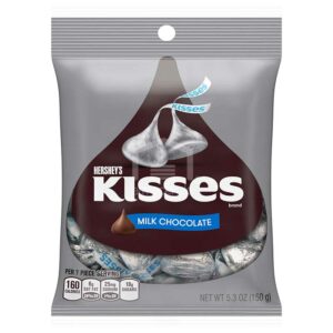 Chocolates Hershey's Kisses con Leche, 4.8 oz