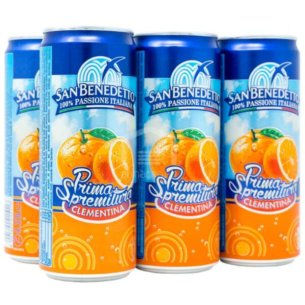 Bebida Espumosa San Benedetto Clementina, 330ml (6 Pack)