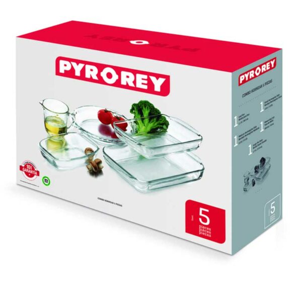 Combo-para-Hornear-PYR-O-REY-_5-piezas_-Turn Combo para Hornear PYR-O-REY (5 piezas)