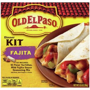 Comida Completa Old El Paso Fajitas, 12.5 oz