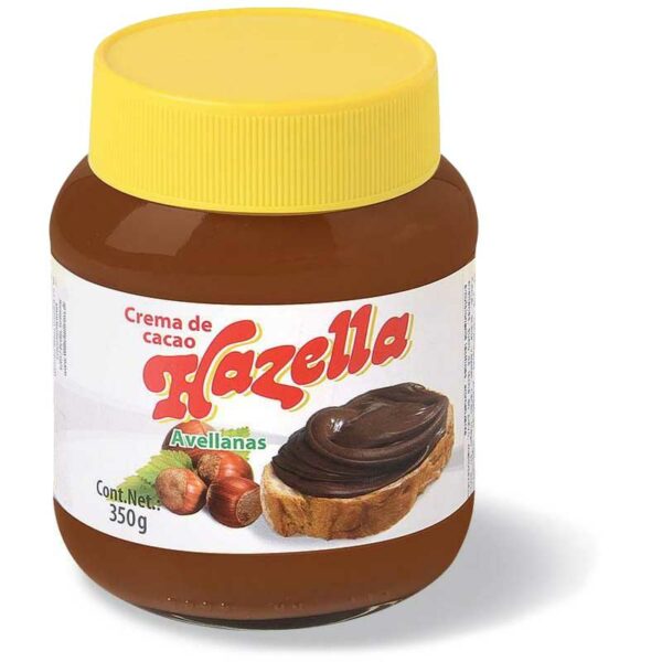 Crema de Cacao y Avellanas Hazella, 350 g