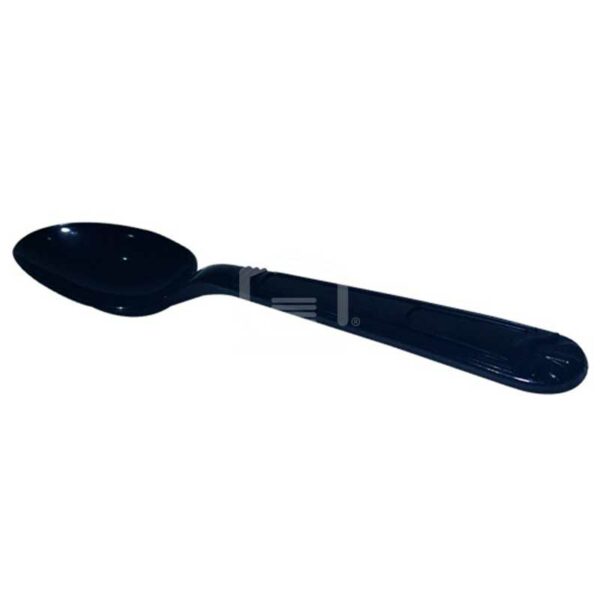 Cucharas Negras Desechables Plásticas Plastifar (25 uds)