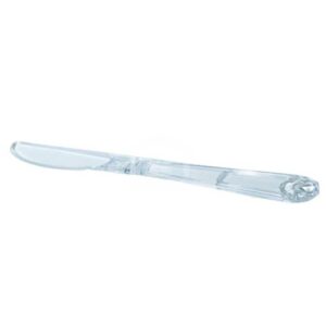 Cuchillos Clear Desechables Plásticos Plastifar (25 uds)