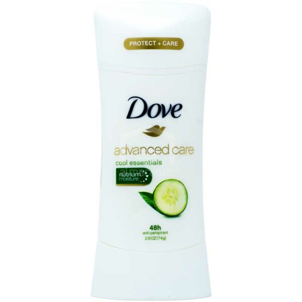 Desodorante Antitranspirante Dove Advanced Care Cool Essentials, 2.6oz