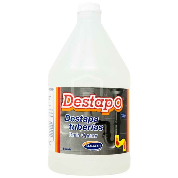 Destapa Tuberías Claudette Destap-O, 1gal