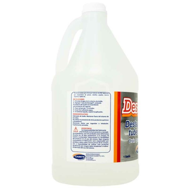 Destapa Tuberías Claudette Destap-O, 1gal