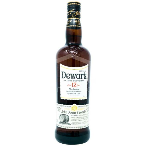 Whisky Dewars 12 Años, 750 ml