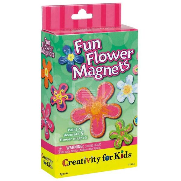 Divertidos Imanes de Flores Faber-Castell