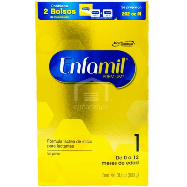 Enfamil-Premium-1-Fo%CC%81rmula-Infantil-en-Polvo_-890g-Front Enfamil Premium 1 Fórmula Infantil en Polvo, 890 g