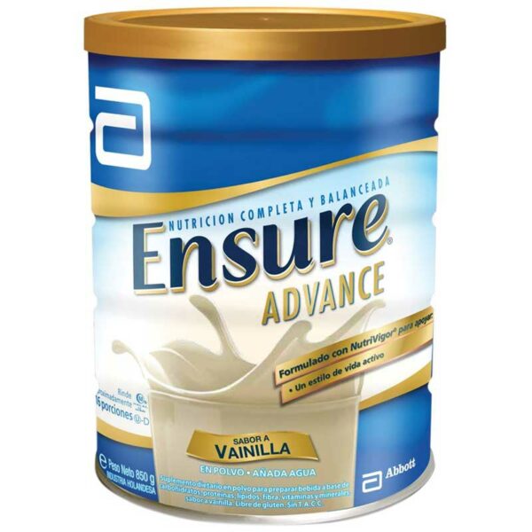 Ensure Advance Sabor Vainilla, 850 g