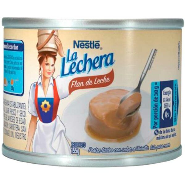 Flan de Leche Nestlé La Lechera, 155 g