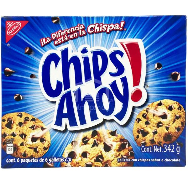 Galleta Chips Ahoy! Sabor Chocolate, 342 g (6 uds)
