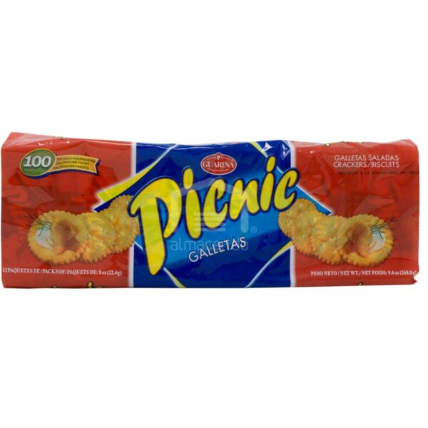 Galletas Picnic Guarina, 12 uds
