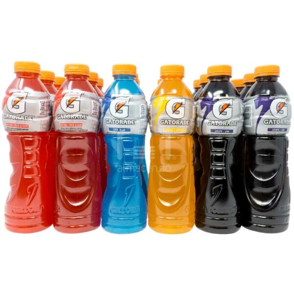 Gatorade Sabores Variados 20 oz (24 uds)