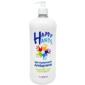 Gel Humectante Antibacterial para Manos Happy Hands