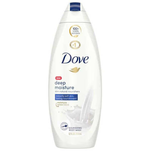 Jabón Líquido de Baño Dove Deep Moisture, 12 oz