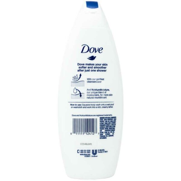 Jabón Líquido de Baño Dove Deep Moisture, 12 oz
