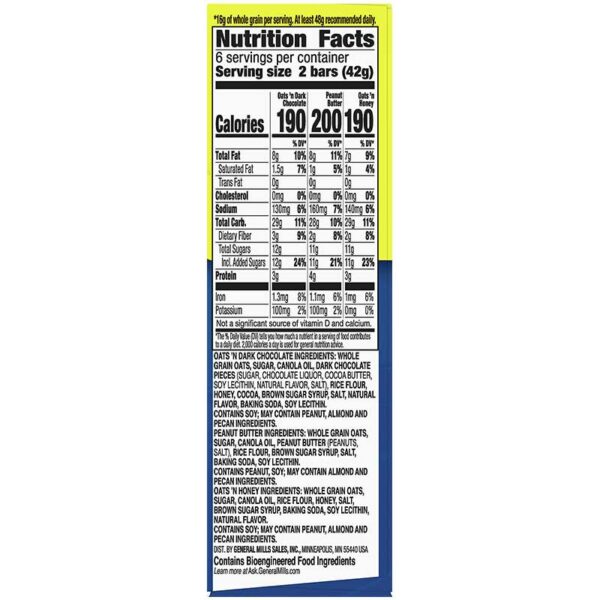 Granola-Nature-Valley-Barras-Variadas_-8.94-oz-_12-uds_-Back Granola Nature Valley Barras Variadas, 8.94 oz (12 uds)