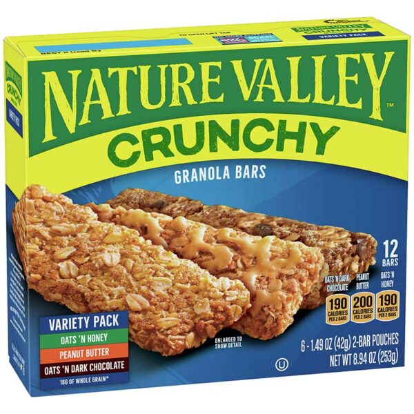 Granola-Nature-Valley-Barras-Variadas_-8.94-oz-_12-uds_-Turn Granola Nature Valley Barras Variadas, 8.94 oz (12 uds)