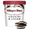 Helado Häagen-Dazs Sabor Galletas y Crema, 1 Pinta