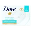 Jabón en Barra Dove Piel Sensible (2 x 113 g)