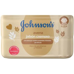 Jabón Cremoso con Avena Natural Johnson’s Baby, 110 g
