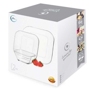 Juego Vajillas Crisa 16 oz (12 Piezas)