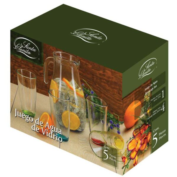 Juego de Agua 5 Piezas Santa Elenita