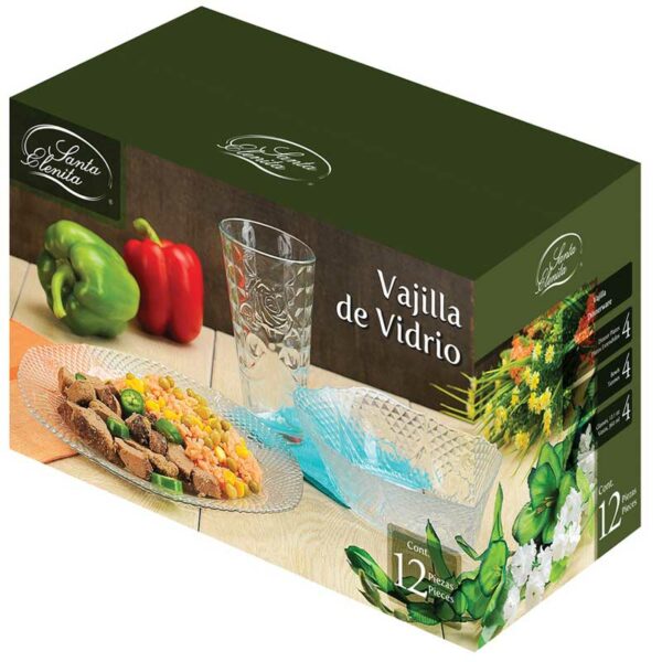 Juego de Vajilla Diamante Santa Elenita