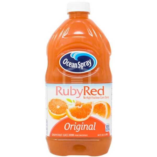 Jugo-Ocean-Spray-Toronja-Roja-Rubi%CC%81_-64oz-Front Jugo Ocean Spray Toronja Roja Rubí, 64oz